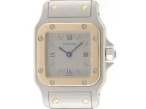 Cartier カルティエ 腕時計 サントス ガルベSM W20057C4/1057930 ステンレス/イエローゴールド クォーツ【472】SJ