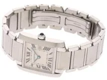 Cartier カルティエ レディース時計 タンクフランセーズMM W51011Q3 ステンレス クォーツ アイボリー文字盤【430】2148103641565  の購入なら「質」の大黒屋（公式）