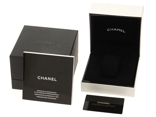 CHANEL シャネル レディース時計 プルミエールS ホワイトシェル文字盤 SS/革 クオーツ H1639【434】