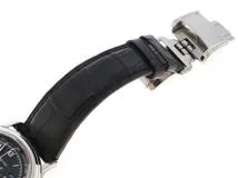 ZENITH ゼニス 腕時計 クロノマスター ムーンフェイズ 01.0240.410 ステンレス/アリゲーターベルト ブラック文字盤 自動巻き【472】SJ