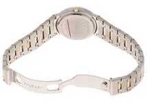 BVLGARI ブルガリ 腕時計 ブルガリブルガリ BB26SGD ブラック文字盤 ステンレス／K18イエローゴールド クォーツ【472】SJ