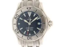 OMEGA　オメガ　シーマスター300m　2283.80　ステンレス　ブルー　女性用クオーツ時計【473】