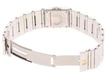 OMEGA　　オメガ　　コンステレーション　　クアドラ　　ダイヤベゼル　　シルバー文字盤　　SS　クオーツ　1528.36.00　レディース【436】　2148103645938