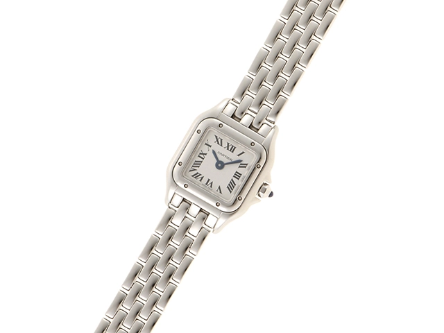Cartier カルティエ 腕時計 パンテール ミニ WSPN0019 シルバー文字盤 ステンレス クォーツ 2022年正規品【472】SJ