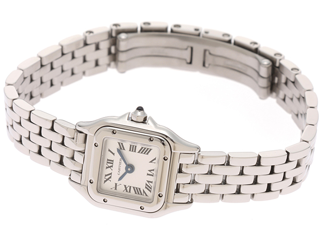 Cartier カルティエ 腕時計 パンテール ミニ WSPN0019 シルバー文字盤 ステンレス クォーツ 2022年正規品【472】SJ