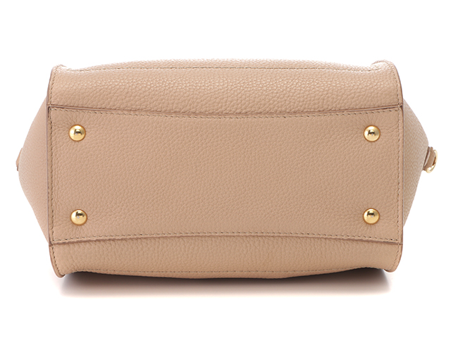 美品 サルヴァトーレフェラガモ 2way ビジネスバッグ レザー グレージュ系 Salvatore Ferragamo 2way バッグ レザーグレー
