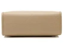 PRADA プラダ シンボルトップステッチ スモールバッグ サンドベージュ レザー 1BA379 【432】 2148103646874