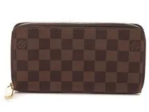 LOUIS VUITTON　ルイヴィトン　ジッピーウォレット　財布　ダミエ　N60046【472】