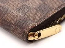 LOUIS VUITTON　ルイヴィトン　ジッピーウォレット　財布　ダミエ　N60046【472】