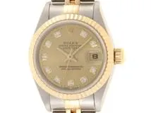 ROLEX 179173G シャンパ文字盤 ステンレス／K18イエローゴールド 自動巻【471】