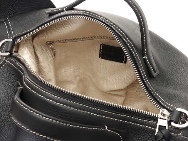LOEWE ロエベ エレファントバッグラージ ブラック カーフ【471 LOEWE ロエベ エレファントバッグラージ ブラック カーフ【471