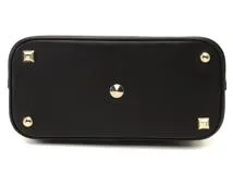 Maison Margiela　メゾン マルジェラ 　5ACミニ　2wayバッグ ブラック /カーフレザー　S56WG0082【431】