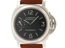 PANERAI パネライ ルミノール マリーナ PAM00111 手巻き 300ｍ防水 ブラック ステンレス 革 参考定価：¥803,000  【432】 2148103649240 の購入なら「質」の大黒屋（公式）