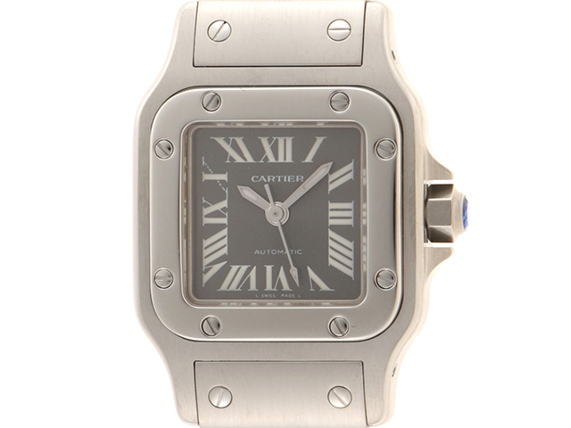 Cartier カルティエ 時計 サントス ガルベSM W20066D6 グレー文字盤