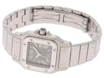 カルティエ サントスガルベ SM グレー文字盤 アジア限定 W20066D6 楽天市場】【OH済】 カルティエ 【CARTIER】 サントスガルベSM