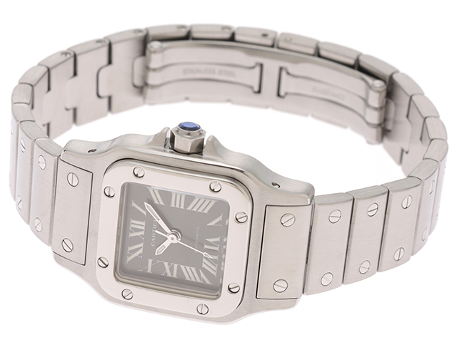 カルティエ サントスガルベ SM グレー文字盤 アジア限定 W20066D6 W20066D6 Cartier（カルティエ） サントスガルベ SM アジア限定