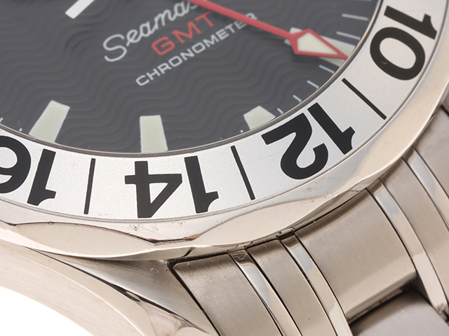 OMEGA オメガ シーマスター GMT 50周年モデル 腕時計 2534.50 ステンレススチール 自動巻き ブラック文字盤 メンズ  2148103652523【205】 の購入なら「質」の大黒屋（公式）