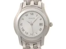 GUCCI　グッチ　5500L　レディース　シルバー　クオーツ【431】2148103652547