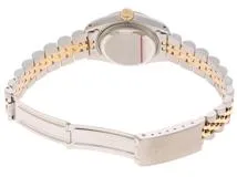 ROLEX 69173G 10Pダイヤモンドシャンパン彫りコンピューター文字盤 ステンレス／K18イエローゴールド 自動巻【471】