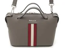 BALLY　バリー　スープラボーリング 　2WAYバッグ　 グレージュ 　レザー　6218991　【431】2148103653193