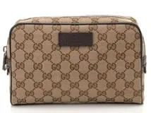 GUCCI　グッチ　GGウエストバッグ　ベージュ/ダークブラウン　キャンバス/スカーフ　449174　2148103653230【432】