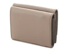 FENDI　フェンディ　三つ折財布　グレージュ　レザー　【471】A