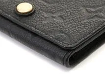 LOUIS VUITTON　 ルイヴィトン　アンヴェロップ・カルトドゥヴィジット　　モノ・アンプラント　ノワール　　カードケース  　 M58456 　【436】　2148103654473
