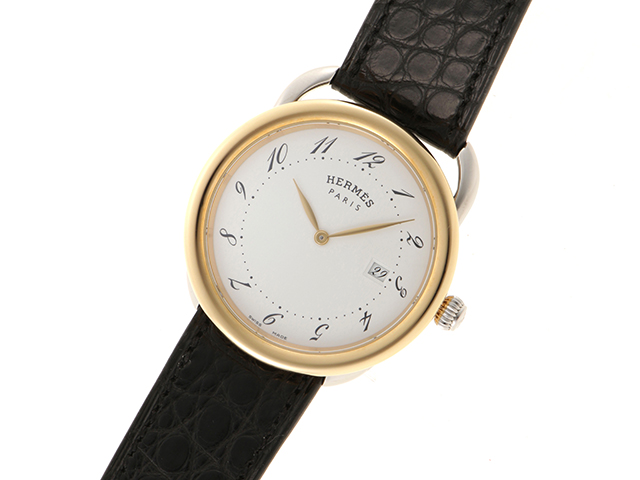 楽天市場】【美品】エルメス【HERMES】 アルソー メンズウォッチ