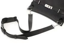 HERMES エルメス　ショルダーバッグ　ジープシエール34　ブラック・SV金具　トリヨンクレマンス　□M刻印・2009年頃製造【472】HA