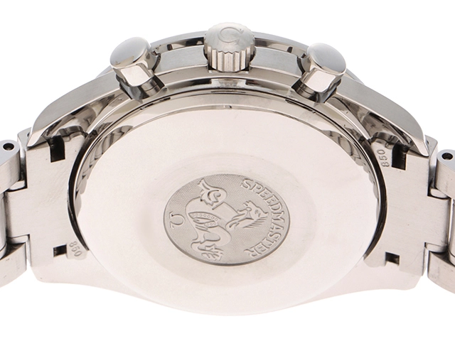 OMEGA オメガ スピードマスター デイデイト トリプルカレンダー 3523.80.00 ブルー文字盤/SS【471】N