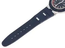 BVLGARI ブルガリ 腕時計 2024年正規品 アルミニウムGMT BB40ATGMT ブルー文字盤 アルミニウム/ラバー/チタニウム 自動巻き【472】SJ