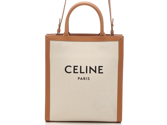 CELINE セリーヌ バーティカル カバ スモール キャンバス／レザー【471】IK の購入なら「質」の大黒屋（公式）