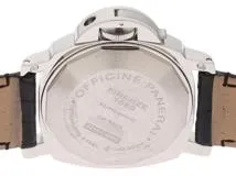 PANERAI パネライ 時計 ルミノール マリーナ PAM00104 ブラック文字盤 SS/クロコダイルレザー 自動巻き メンズ（2148103656866）M【200】
