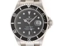 V番2010年7月　ROLEX　ロレックス　サブマリーナ　16610　SS　ブラック　自動巻き　メンズ　2148103656965【432】