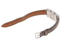 HERMES　エルメス　CC3-210　ケープコッド　ドゥゾーン　社外革　クォーツ　レディース　腕時計（2148103657016）【200】C