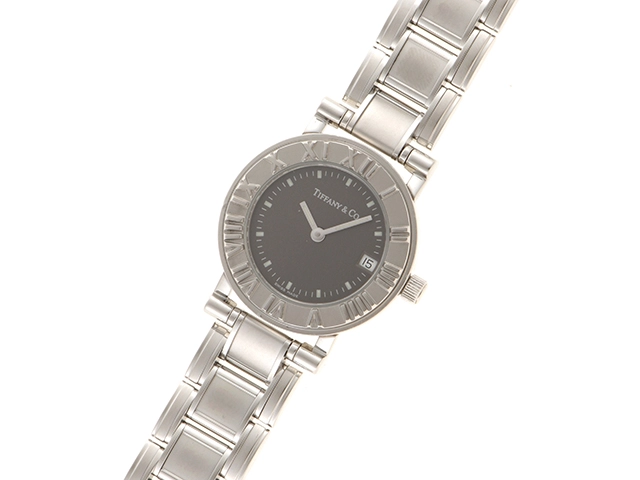 TIFFANY&CO　ティファニー　アトラス　9N0278324　ステンレス　女性用クオーツ時計【473】
