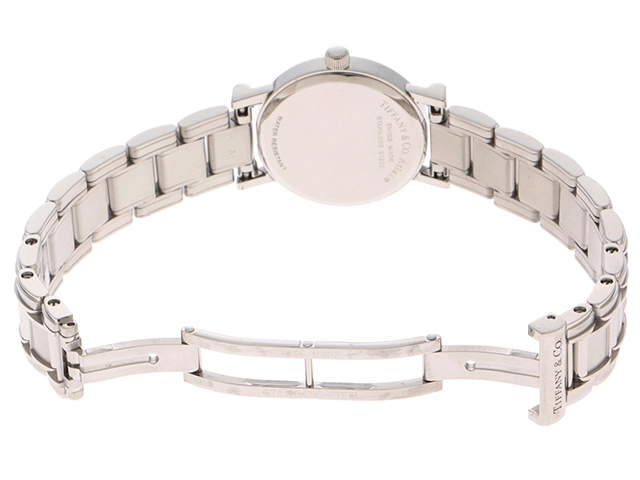 TIFFANY&CO　ティファニー　アトラス　9N0278324　ステンレス　女性用クオーツ時計【473】