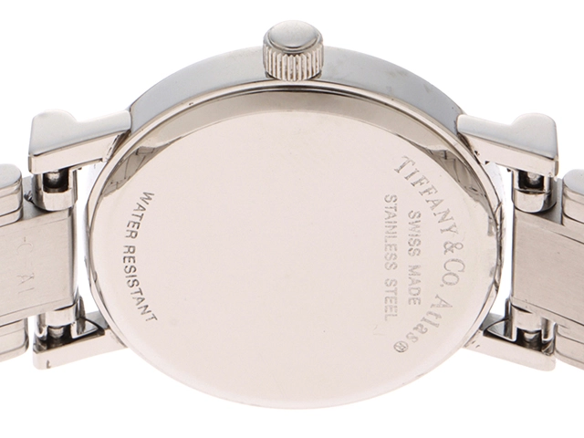 TIFFANY&CO　ティファニー　アトラス　9N0278324　ステンレス　女性用クオーツ時計【473】