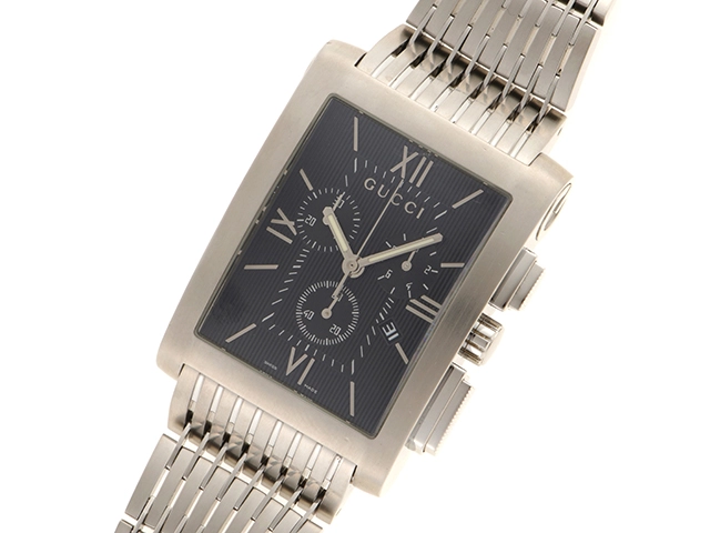 GUCCI グッチ 腕時計 クォーツ Gメトロ クロノグラフ メンズ 8600M 2148103658075【437】
