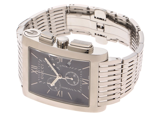 GUCCI グッチ 腕時計 クォーツ Gメトロ クロノグラフ メンズ 8600M 2148103658075【437】