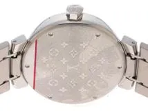 LOUIS VUITTON　ルイヴィトン　Q11121　タンブール　ステンレススチール　クォーツ　メンズ　腕時計　C
