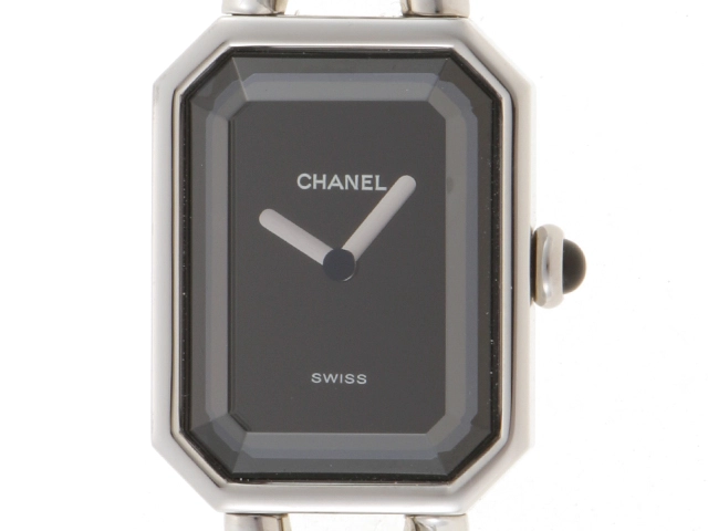 CHANEL シャネル プルミエールM H0459 SS ブラック文字盤 クォーツ式 レディース 【432】2148103658167  の購入なら「質」の大黒屋（公式）