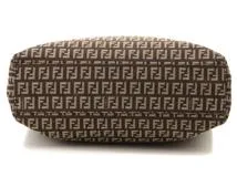 FENDI　フェンディ　バッグ　ズッキーノ　ブラウン　ベージュ【472】YI