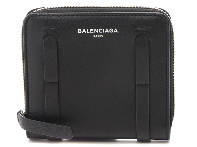 Balenciaga バレンシアガ ラウンドファスナーコインケース ブラック ...