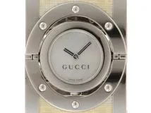 GUCCI　グッチ　YA112419/112　レディース　腕時計　クォーツ　SS　PVC　シェル【431】2148103659706