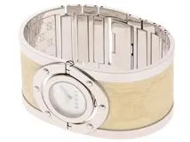 GUCCI　グッチ　YA112419/112　レディース　腕時計　クォーツ　SS　PVC　シェル【431】2148103659706