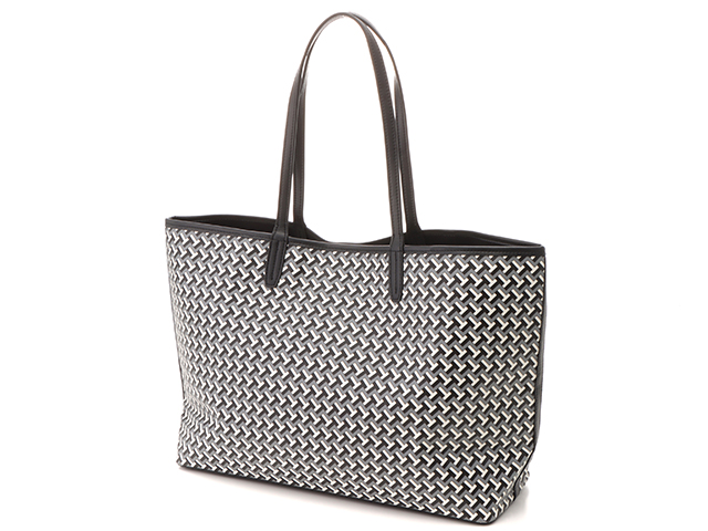 TORY BURCH トリーバーチ T柄 トートバッグ ブラック グレー
