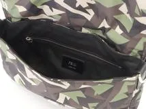 【大黒屋ECサイト・店頭限定】FENDI　フェンディ　カモフラージュ　バゲット　グリーン/マルチ　ナイロン/レザー　7VA472【433】2143300226966