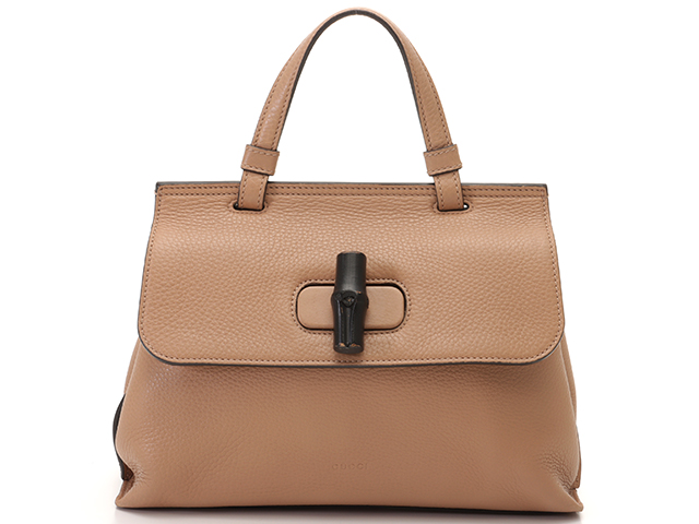 グッチ　GUCCI デイリーバンブー　ミディアム GUCCI グッチ デイリー バンブー ショルダーバッグ レザー