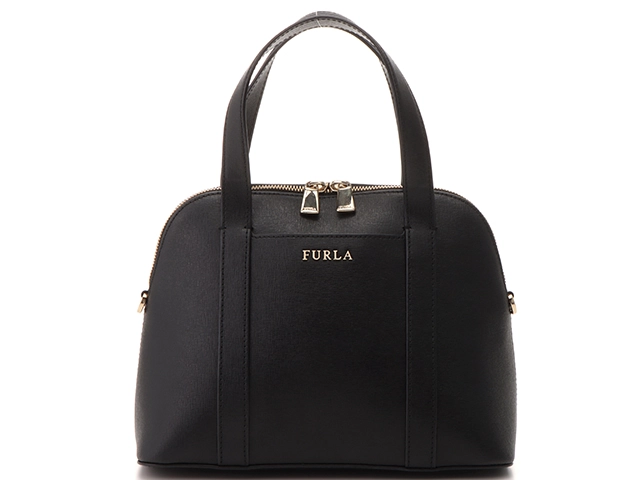 FURLA フルラ ハンドバッグ ショルダーバッグ 2WAY ブラック レザー【473】 の購入なら「質」の大黒屋（公式）